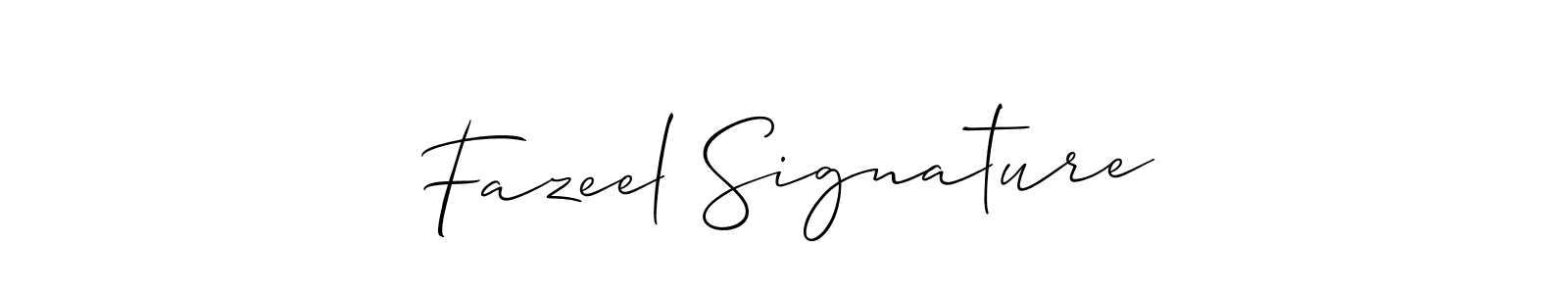 You should practise on your own different ways (Allison_Script) to write your name (Fazeel Signature) in signature. don't let someone else do it for you. Fazeel Signature signature style 2 images and pictures png