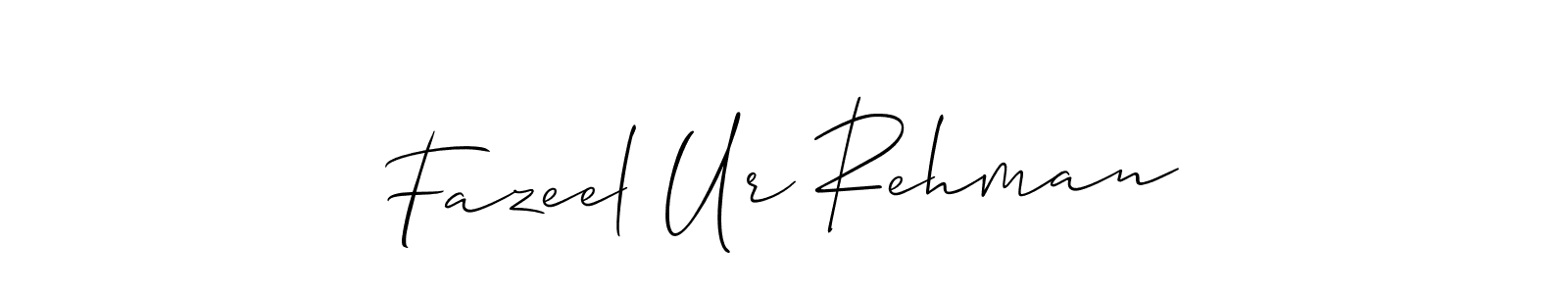 You can use this online signature creator to create a handwritten signature for the name Fazeel Ur Rehman. This is the best online autograph maker. Fazeel Ur Rehman signature style 2 images and pictures png