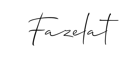 Quickly download Fazelat name signature in high-resolution PNG using Allison_Script style. Ready to insert into PDFs and online applications. Fazelat signature style 2 images and pictures png