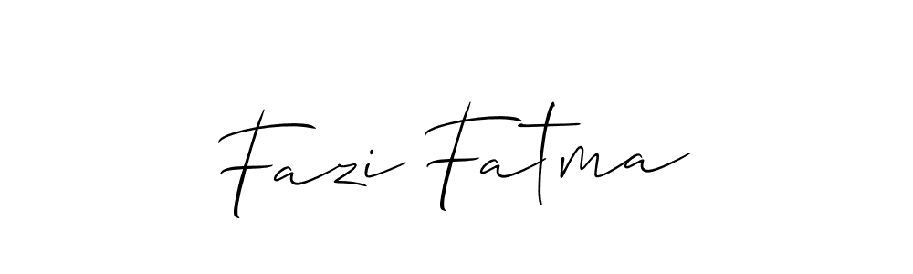 The best way (Allison_Script) to make a short signature is to pick only two or three words in your name. The name Fazi Fatma include a total of six letters. For converting this name. Fazi Fatma signature style 2 images and pictures png