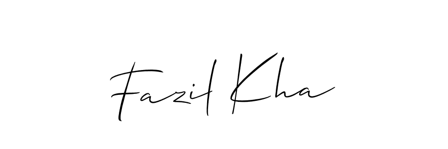 It looks lik you need a new signature style for name Fazil Kha. Design unique handwritten (Allison_Script) signature with our free signature maker in just a few clicks. Fazil Kha signature style 2 images and pictures png