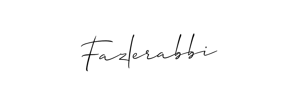 Similarly Allison_Script is the best handwritten signature design. Signature creator online .You can use it as an online autograph creator for name Fazlerabbi. Fazlerabbi signature style 2 images and pictures png