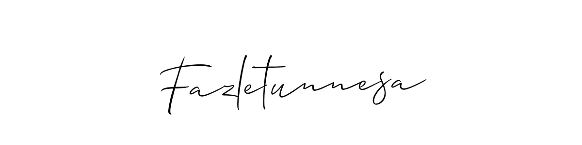Once you've used our free online signature maker to create your best signature Allison_Script style, it's time to enjoy all of the benefits that Fazletunnesa name signing documents. Fazletunnesa signature style 2 images and pictures png
