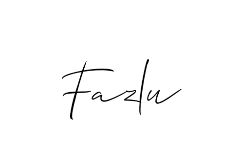 Here are the top 10 professional signature styles for the name Fazlu. These are the best autograph styles you can use for your name. Fazlu signature style 2 images and pictures png