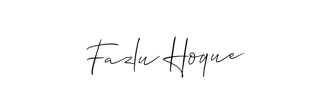 The best way (Allison_Script) to make a short signature is to pick only two or three words in your name. The name Fazlu Hoque include a total of six letters. For converting this name. Fazlu Hoque signature style 2 images and pictures png