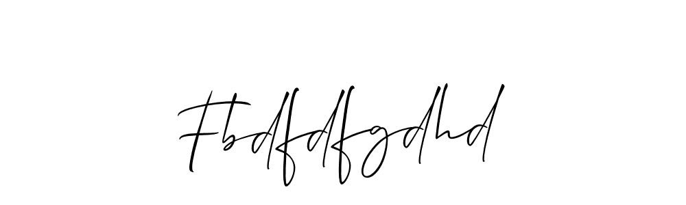 Allison_Script is a professional signature style that is perfect for those who want to add a touch of class to their signature. It is also a great choice for those who want to make their signature more unique. Get Fbdfdfgdhd name to fancy signature for free. Fbdfdfgdhd signature style 2 images and pictures png