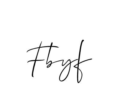 How to Draw Fbyf signature style? Allison_Script is a latest design signature styles for name Fbyf. Fbyf signature style 2 images and pictures png