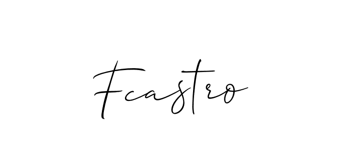 if you are searching for the best signature style for your name Fcastro. so please give up your signature search. here we have designed multiple signature styles  using Allison_Script. Fcastro signature style 2 images and pictures png