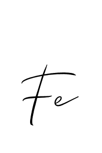 Make a beautiful signature design for name Fe. Use this online signature maker to create a handwritten signature for free. Fe signature style 2 images and pictures png