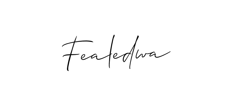 Here are the top 10 professional signature styles for the name Fealedwa. These are the best autograph styles you can use for your name. Fealedwa signature style 2 images and pictures png
