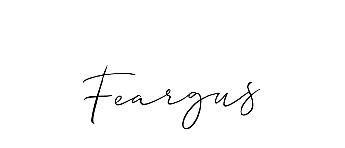 if you are searching for the best signature style for your name Feargus. so please give up your signature search. here we have designed multiple signature styles  using Allison_Script. Feargus signature style 2 images and pictures png