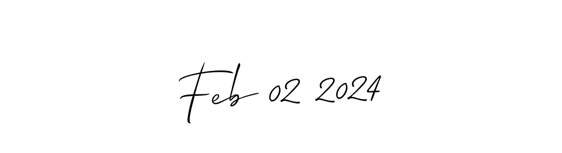 This is the best signature style for the Feb 02 2024 name. Also you like these signature font (Allison_Script). Mix name signature. Feb 02 2024 signature style 2 images and pictures png