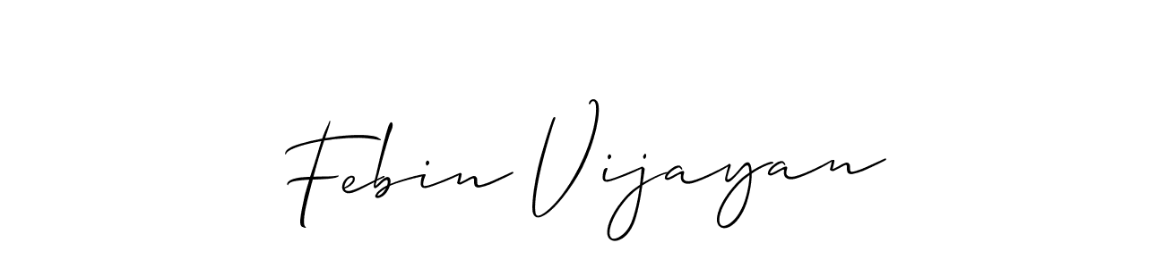 Once you've used our free online signature maker to create your best signature Allison_Script style, it's time to enjoy all of the benefits that Febin Vijayan name signing documents. Febin Vijayan signature style 2 images and pictures png