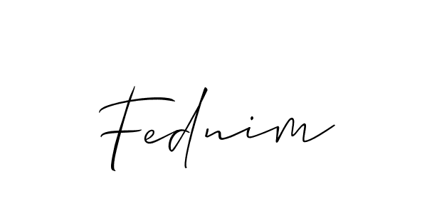 How to Draw Fednim signature style? Allison_Script is a latest design signature styles for name Fednim. Fednim signature style 2 images and pictures png