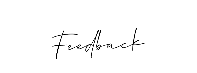 How to Draw Feedback signature style? Allison_Script is a latest design signature styles for name Feedback. Feedback signature style 2 images and pictures png