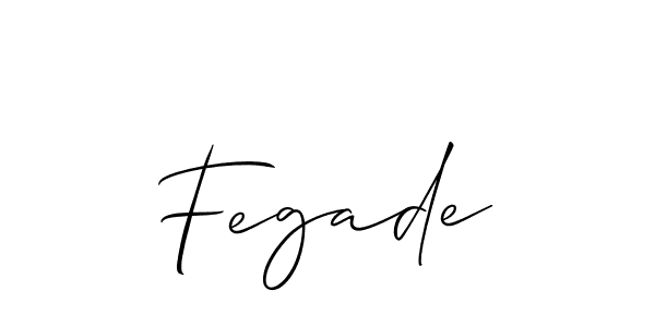 You should practise on your own different ways (Allison_Script) to write your name (Fegade) in signature. don't let someone else do it for you. Fegade signature style 2 images and pictures png