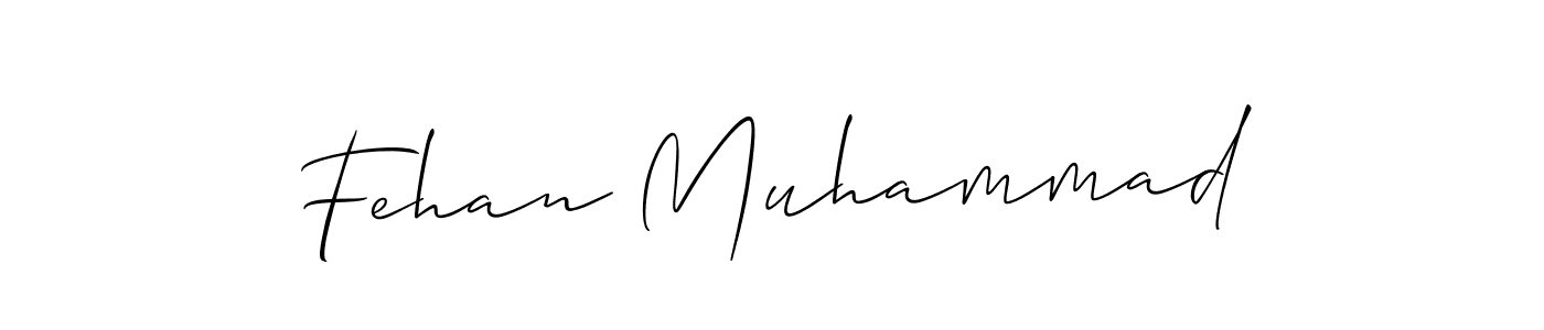 Similarly Allison_Script is the best handwritten signature design. Signature creator online .You can use it as an online autograph creator for name Fehan Muhammad. Fehan Muhammad signature style 2 images and pictures png