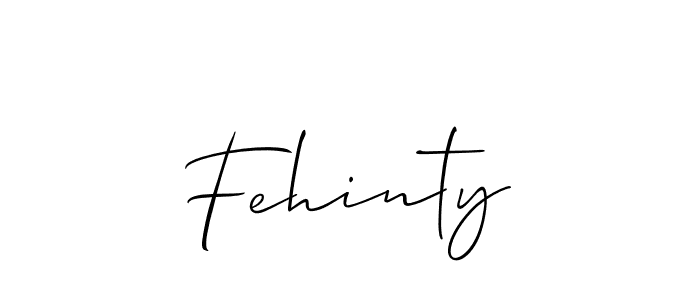 How to make Fehinty name signature. Use Allison_Script style for creating short signs online. This is the latest handwritten sign. Fehinty signature style 2 images and pictures png
