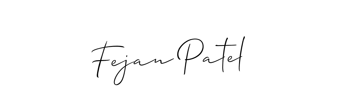 Once you've used our free online signature maker to create your best signature Allison_Script style, it's time to enjoy all of the benefits that Fejan Patel name signing documents. Fejan Patel signature style 2 images and pictures png