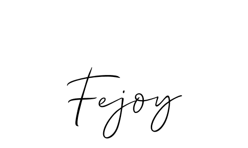 Similarly Allison_Script is the best handwritten signature design. Signature creator online .You can use it as an online autograph creator for name Fejoy. Fejoy signature style 2 images and pictures png