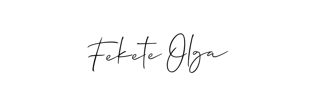 Here are the top 10 professional signature styles for the name Fekete Olga. These are the best autograph styles you can use for your name. Fekete Olga signature style 2 images and pictures png