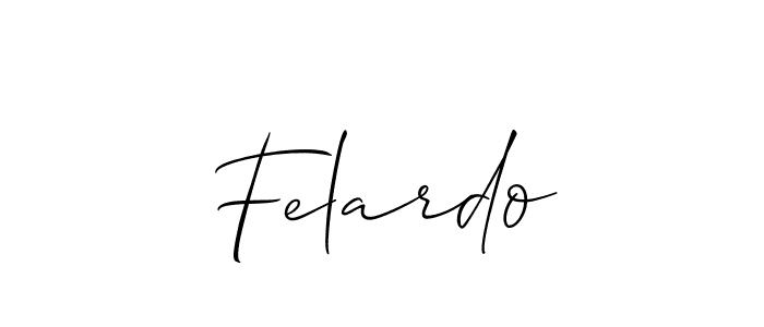 Make a beautiful signature design for name Felardo. Use this online signature maker to create a handwritten signature for free. Felardo signature style 2 images and pictures png