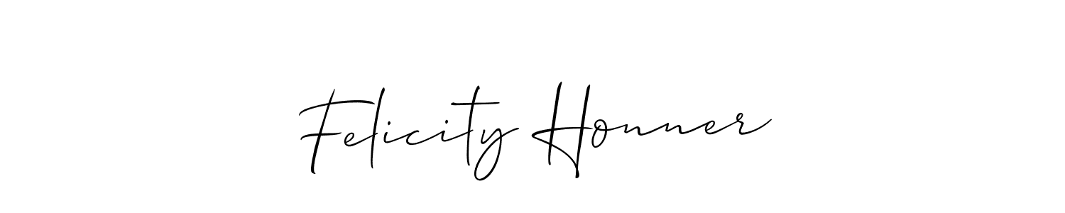 Also You can easily find your signature by using the search form. We will create Felicity Honner name handwritten signature images for you free of cost using Allison_Script sign style. Felicity Honner signature style 2 images and pictures png