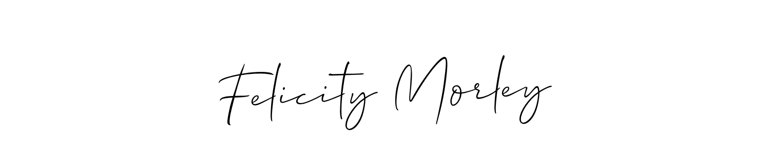 How to Draw Felicity Morley signature style? Allison_Script is a latest design signature styles for name Felicity Morley. Felicity Morley signature style 2 images and pictures png