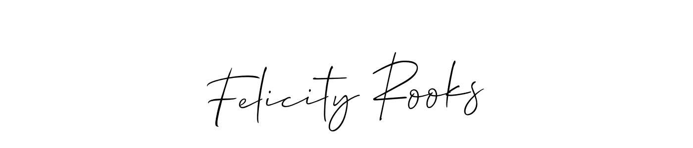 Make a beautiful signature design for name Felicity Rooks. Use this online signature maker to create a handwritten signature for free. Felicity Rooks signature style 2 images and pictures png