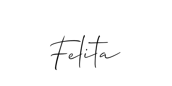 Once you've used our free online signature maker to create your best signature Allison_Script style, it's time to enjoy all of the benefits that Felita name signing documents. Felita signature style 2 images and pictures png