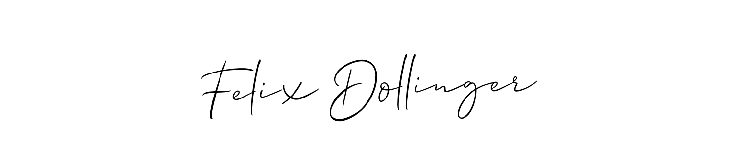 if you are searching for the best signature style for your name Felix Dollinger. so please give up your signature search. here we have designed multiple signature styles  using Allison_Script. Felix Dollinger signature style 2 images and pictures png