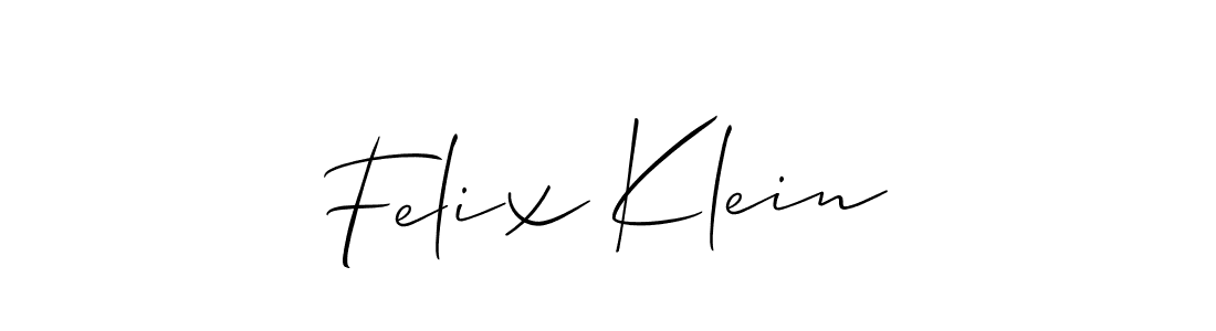 Here are the top 10 professional signature styles for the name Felix Klein. These are the best autograph styles you can use for your name. Felix Klein signature style 2 images and pictures png