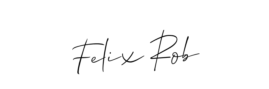 Best and Professional Signature Style for Felix Rob. Allison_Script Best Signature Style Collection. Felix Rob signature style 2 images and pictures png