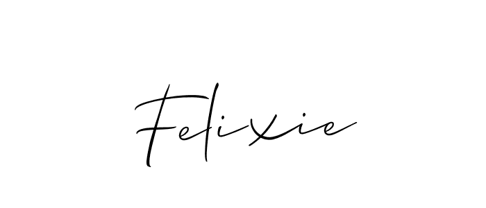 Make a beautiful signature design for name Felixie. Use this online signature maker to create a handwritten signature for free. Felixie signature style 2 images and pictures png