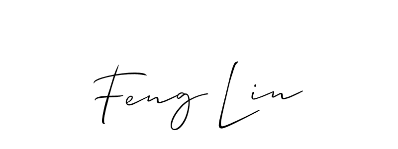 How to Draw Feng Lin signature style? Allison_Script is a latest design signature styles for name Feng Lin. Feng Lin signature style 2 images and pictures png