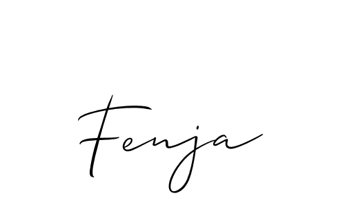 Make a beautiful signature design for name Fenja. Use this online signature maker to create a handwritten signature for free. Fenja signature style 2 images and pictures png
