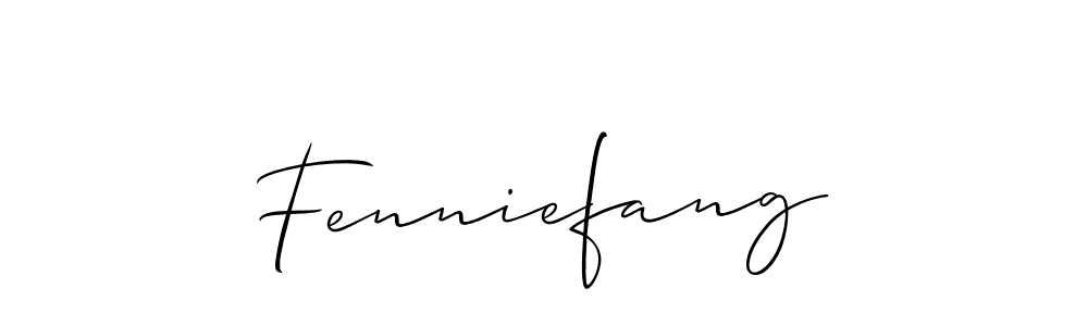 Similarly Allison_Script is the best handwritten signature design. Signature creator online .You can use it as an online autograph creator for name Fenniefang. Fenniefang signature style 2 images and pictures png