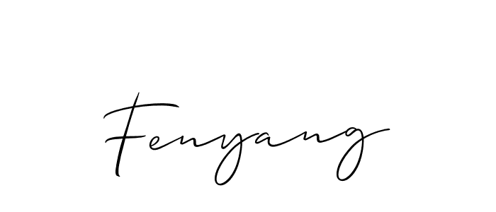 Make a short Fenyang signature style. Manage your documents anywhere anytime using Allison_Script. Create and add eSignatures, submit forms, share and send files easily. Fenyang signature style 2 images and pictures png