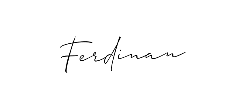 This is the best signature style for the Ferdinan name. Also you like these signature font (Allison_Script). Mix name signature. Ferdinan signature style 2 images and pictures png