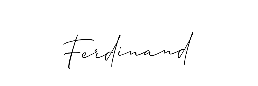 It looks lik you need a new signature style for name Ferdinand. Design unique handwritten (Allison_Script) signature with our free signature maker in just a few clicks. Ferdinand signature style 2 images and pictures png