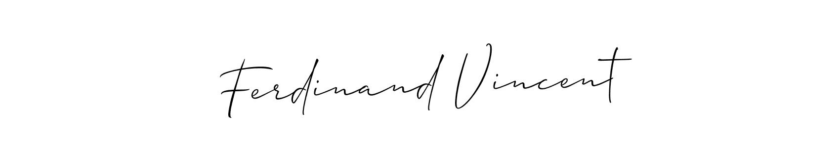 Here are the top 10 professional signature styles for the name Ferdinand Vincent. These are the best autograph styles you can use for your name. Ferdinand Vincent signature style 2 images and pictures png