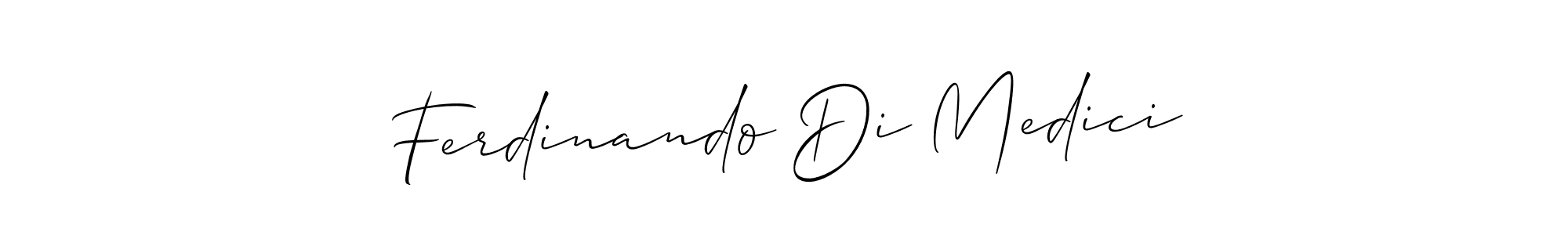 How to Draw Ferdinando Di Medici signature style? Allison_Script is a latest design signature styles for name Ferdinando Di Medici. Ferdinando Di Medici signature style 2 images and pictures png