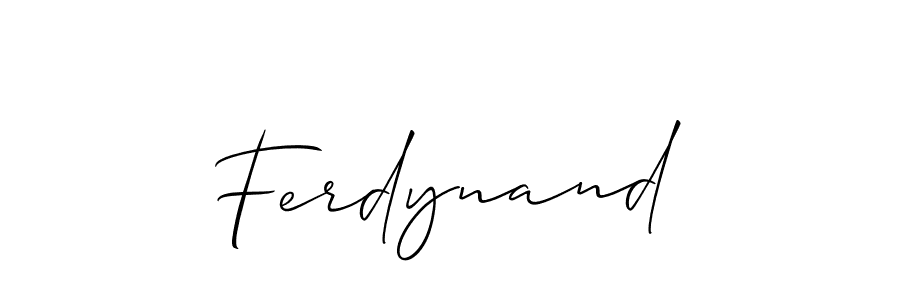 Make a beautiful signature design for name Ferdynand. Use this online signature maker to create a handwritten signature for free. Ferdynand signature style 2 images and pictures png