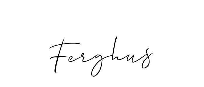 It looks lik you need a new signature style for name Ferghus. Design unique handwritten (Allison_Script) signature with our free signature maker in just a few clicks. Ferghus signature style 2 images and pictures png
