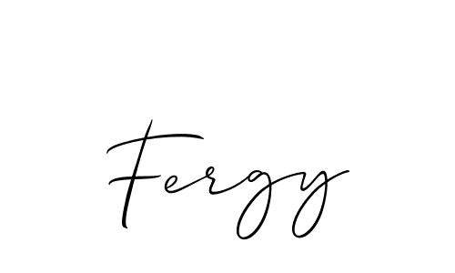 Also You can easily find your signature by using the search form. We will create Fergy name handwritten signature images for you free of cost using Allison_Script sign style. Fergy signature style 2 images and pictures png
