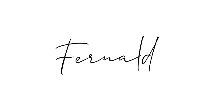 It looks lik you need a new signature style for name Fernald. Design unique handwritten (Allison_Script) signature with our free signature maker in just a few clicks. Fernald signature style 2 images and pictures png