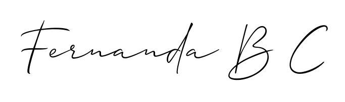 A modern signature idea for name Fernanda B C using Allison_Script font. Clean strokes and elegant curves make it stand out instantly. Fernanda B C signature style 2 images and pictures png
