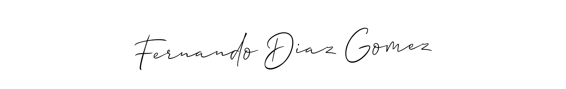 You can use this online signature creator to create a handwritten signature for the name Fernando Diaz Gomez. This is the best online autograph maker. Fernando Diaz Gomez signature style 2 images and pictures png