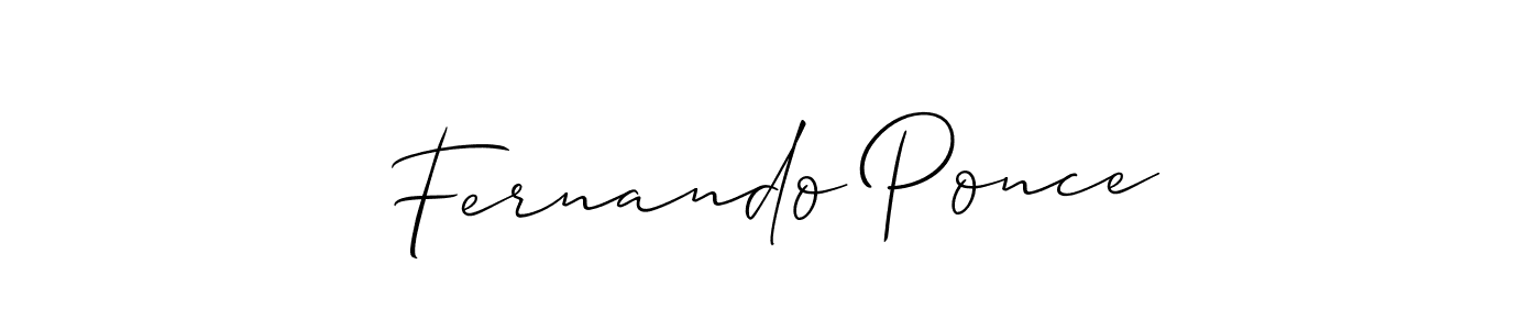 This is the best signature style for the Fernando Ponce name. Also you like these signature font (Allison_Script). Mix name signature. Fernando Ponce signature style 2 images and pictures png
