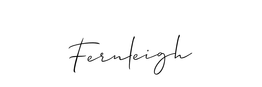 Also You can easily find your signature by using the search form. We will create Fernleigh name handwritten signature images for you free of cost using Allison_Script sign style. Fernleigh signature style 2 images and pictures png